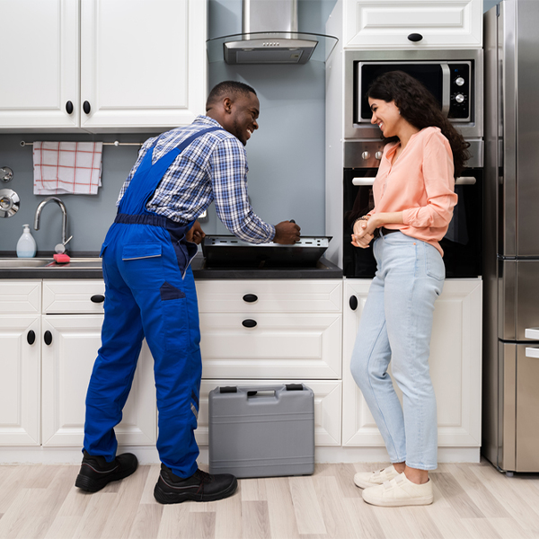 can you provide an estimate for cooktop repair before beginning any work in Deerfield